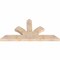 Ekena Millwork Richland Smooth Timber Gable Bracket, Douglas Fir, 60"W x 30"H x 3 1/2"D x 5 1/2"F, 12/12 Pitch GBW060X30X0406RIC00SDF - alternate 5
